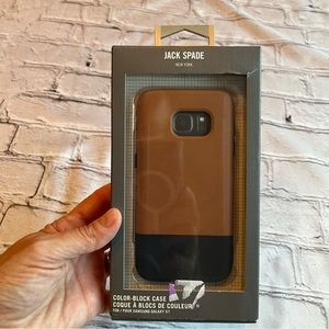 Samsung Galaxy S7 Phone Case NIB New in Box Jack Spade Color Block